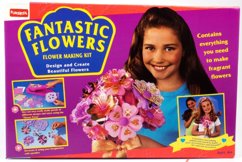 Funskool Fantastic Flowers Multi Colour Flower Making kit