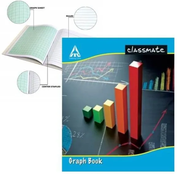 Classmate Graph Book 32 Pages Soft Cover 19X16 cm Pack of 1