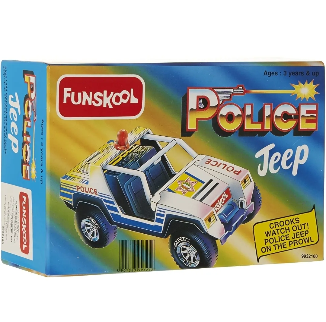 Funskool Police Jeep Age 3 Years and Above