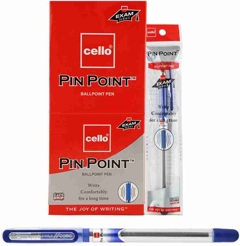 Cello Pinpoint Xs Ball Pen 0.7 mm Blue Pen (Pack of 1 Pen)