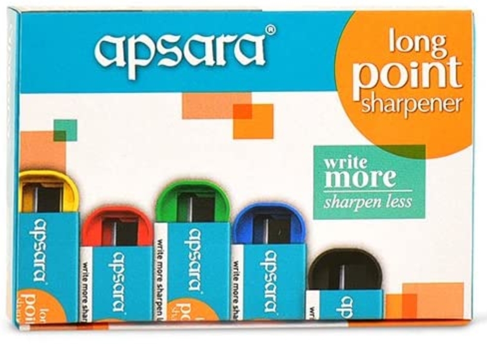 Apsara Long Point Sharpeners 1 Pack of 20 Sharpener