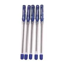 Cello Finegrip Ball Point Pen 0.7 mm Blue Pen 1 Pack of 5 Pens