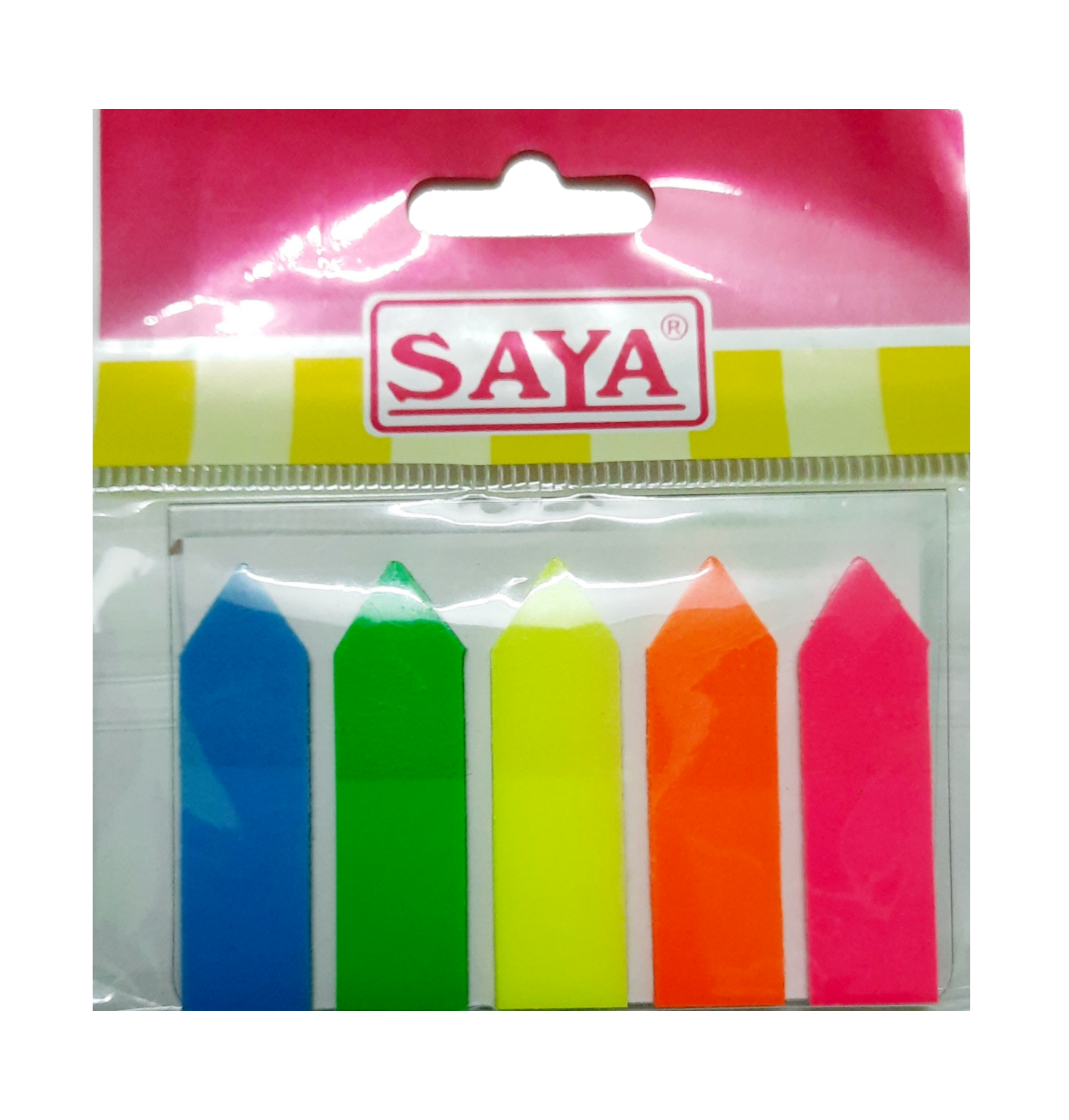 Saya Arrow Pet Index Tabs, Page Marker, SY-SN09, 12X45 mm, Pack of 1