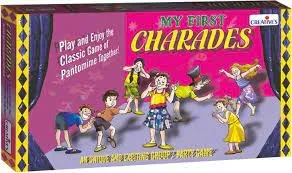 Creatives My First Charades, Age 4 & Above, Party Game