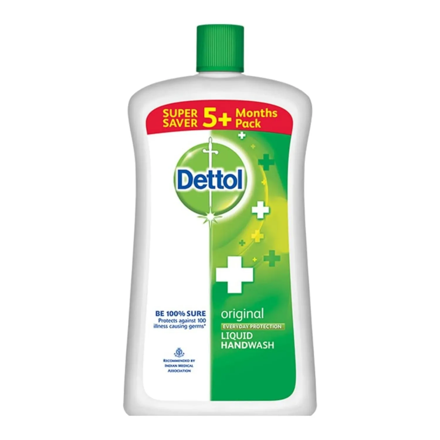 Dettol Original Liquid Hand Wash Refill, 900 ml, Plastic Bottle Refill Pack