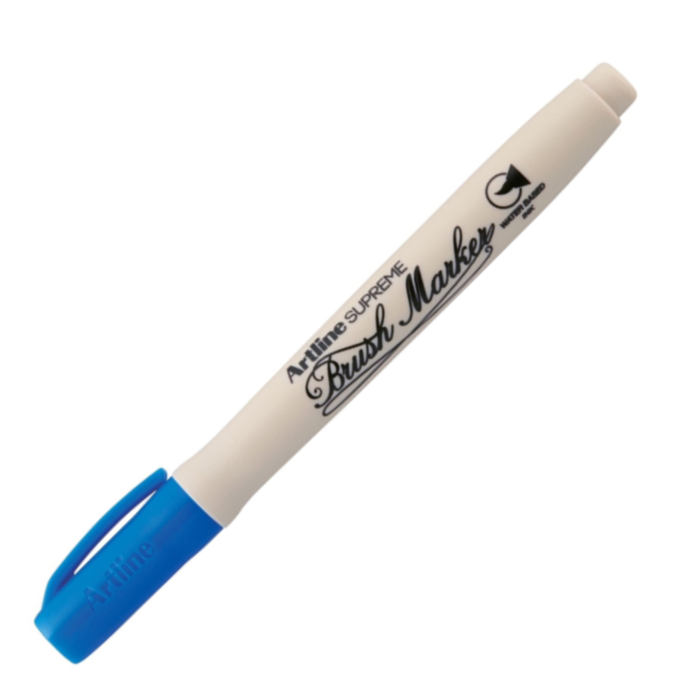 Artline Supreme Brush Marker Pen Blue Colour Marker Pack of 1