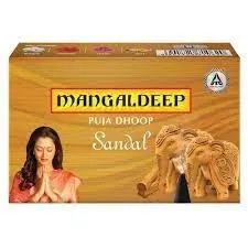 Mangaldeep Pooja Dhoop Sandal Fragrance, 20 Sticks,