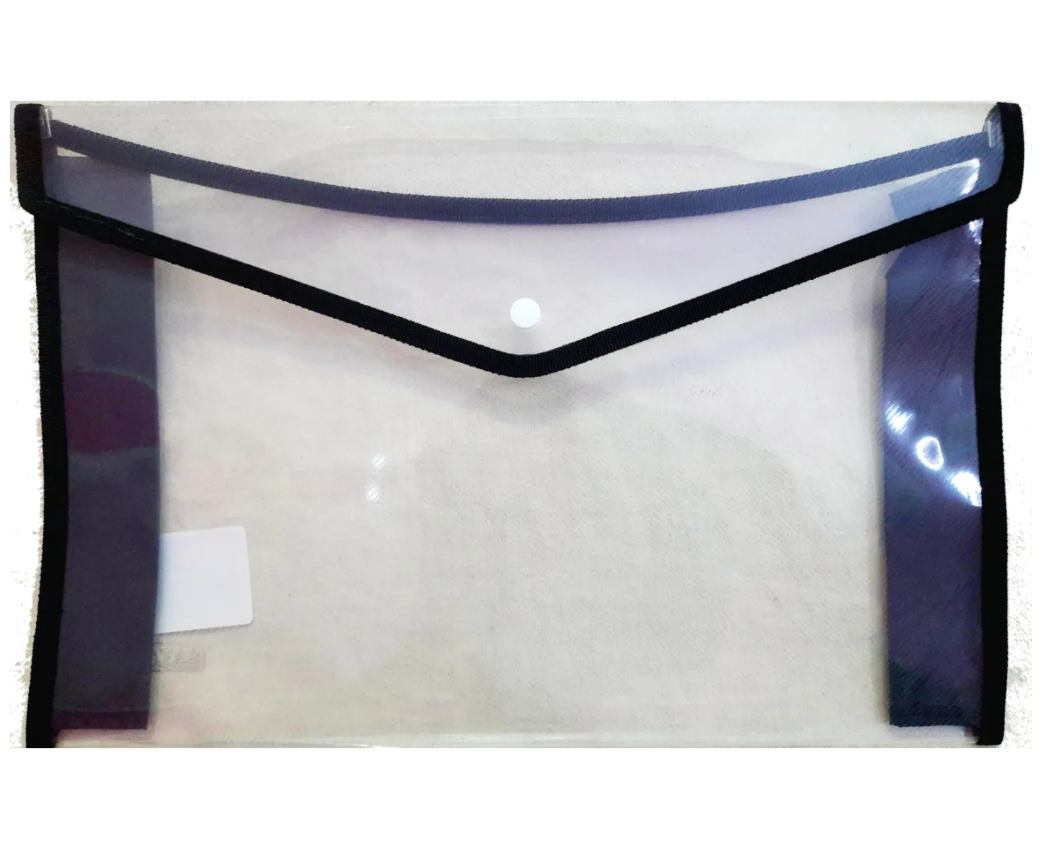 Saya Clear Bag Durable FS Fabric Gazette, SY- 359, Size 38 X 26 cm, Pack of 1