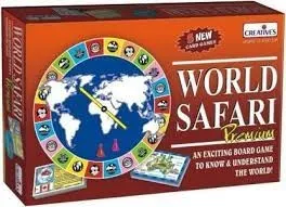 Creatives World Safari Premium, Board Game, Card Game, Age 9 & Above