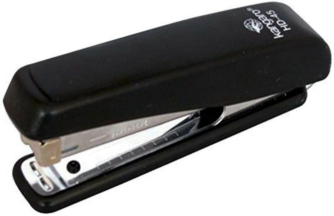 Kangaro HD-45 Stapler Heavy Duty Steel Component With Plastic Body Pack of 1