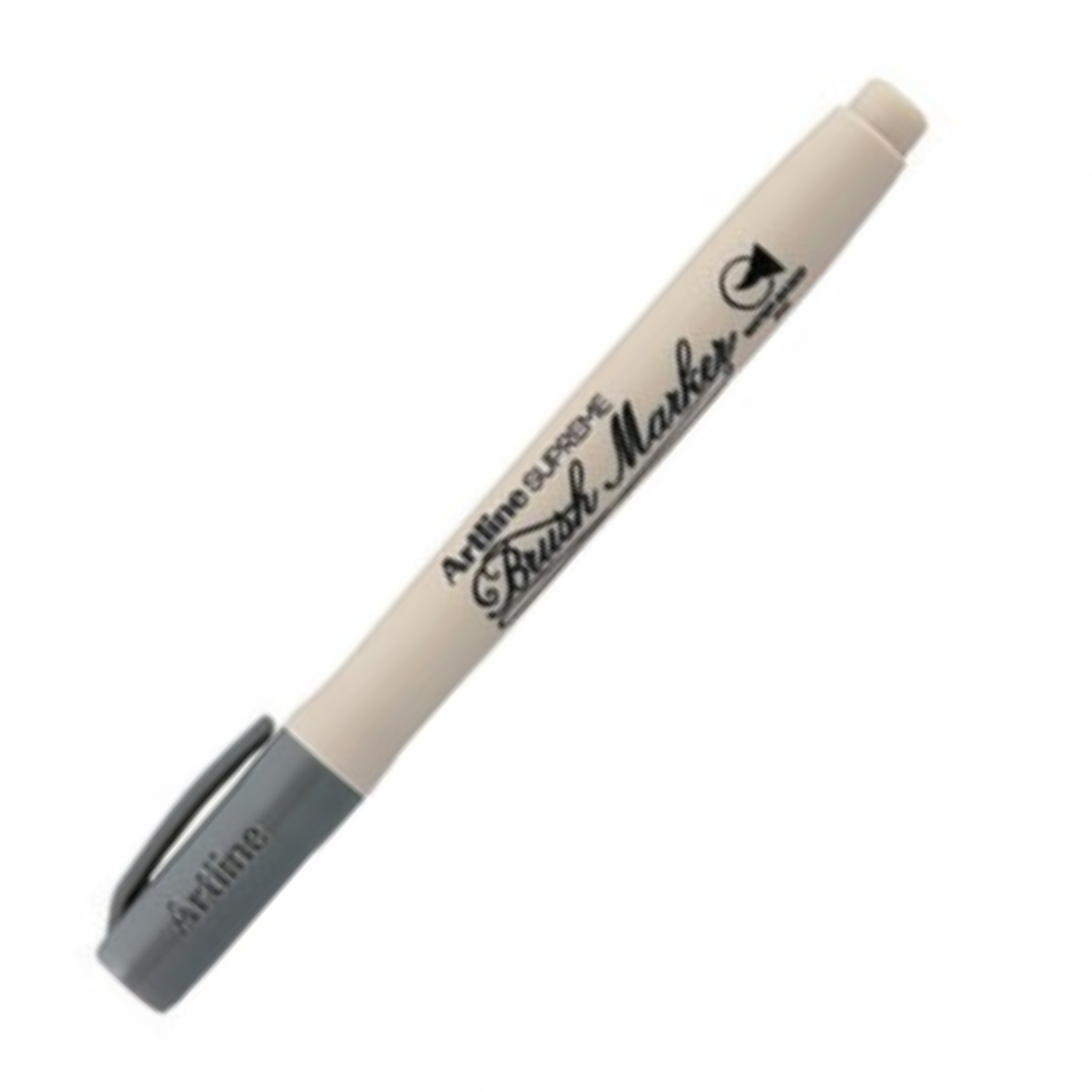 Artline Supreme Brush Marker Pen Grey Colour Marker Pack of 1