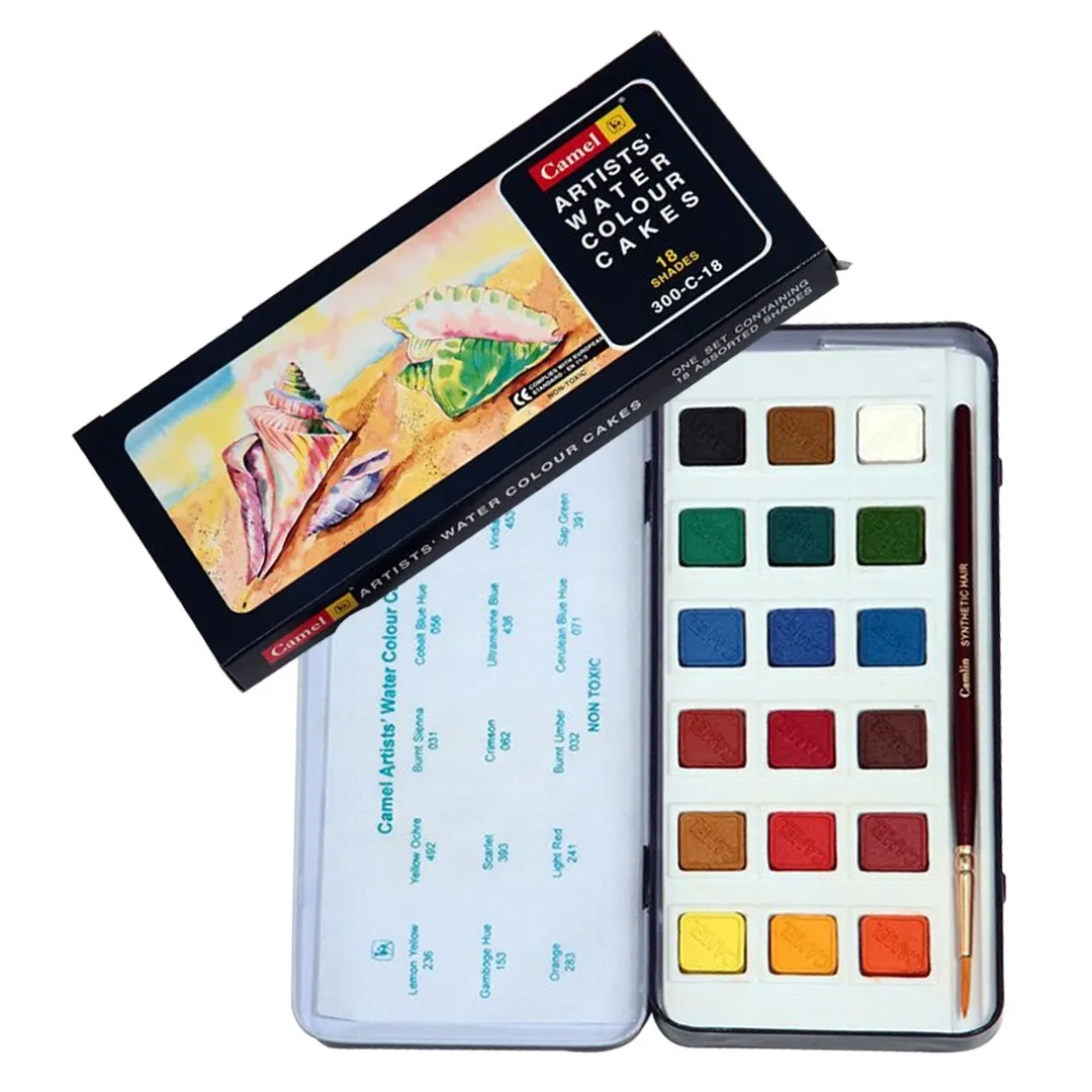 DOMS Water Color Cakes 36 Shades (30 mm) - Starbox
