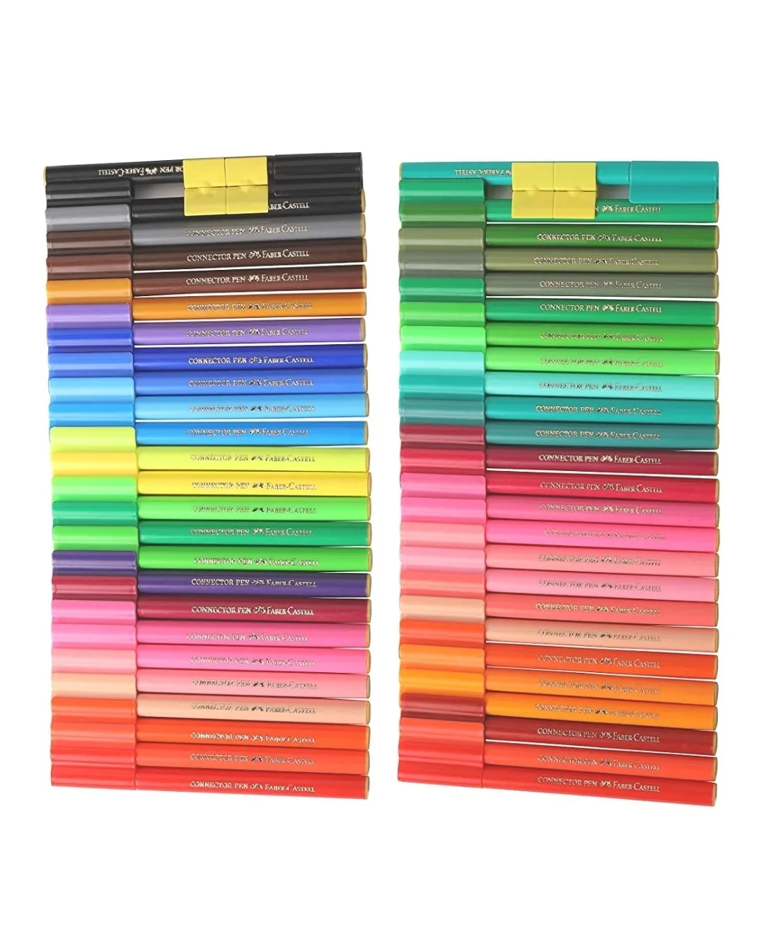 Faber Castell Connector Pens Assorted Set of 50