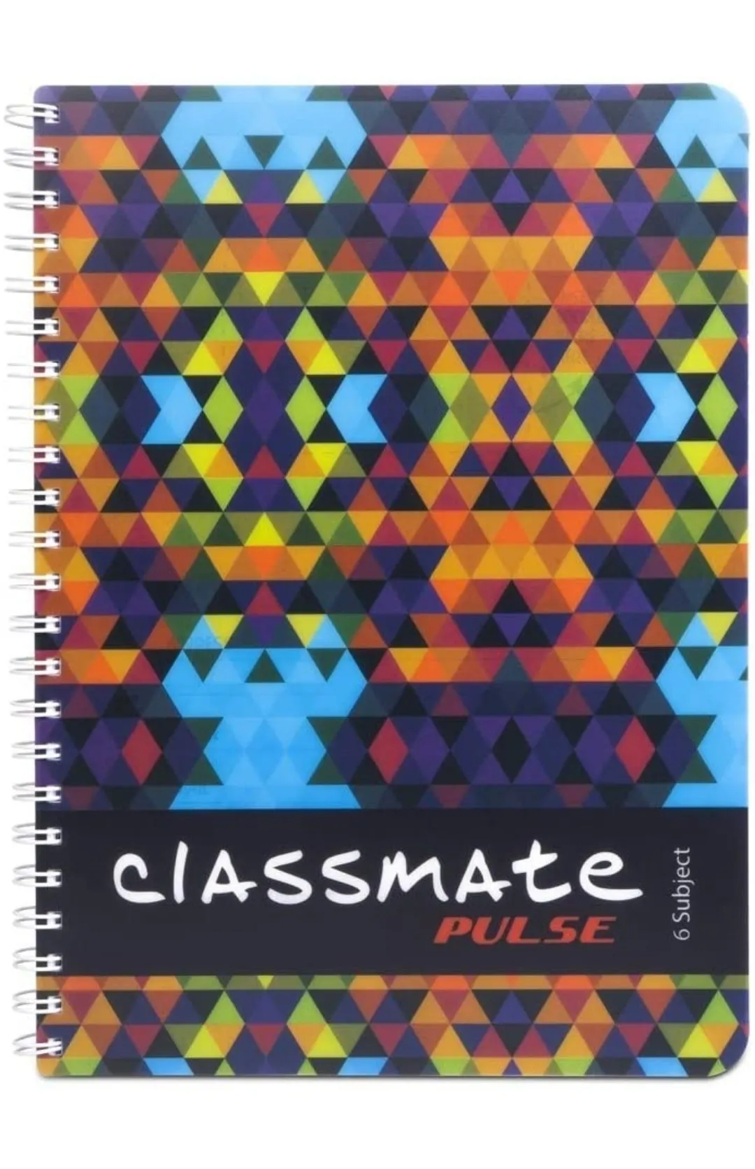 Classmate Pulse Notebook Soft Cover 6 Subject Spiral Binding Notebook Unruled 29.7 X 21 cm 300 Pages Pack of 1