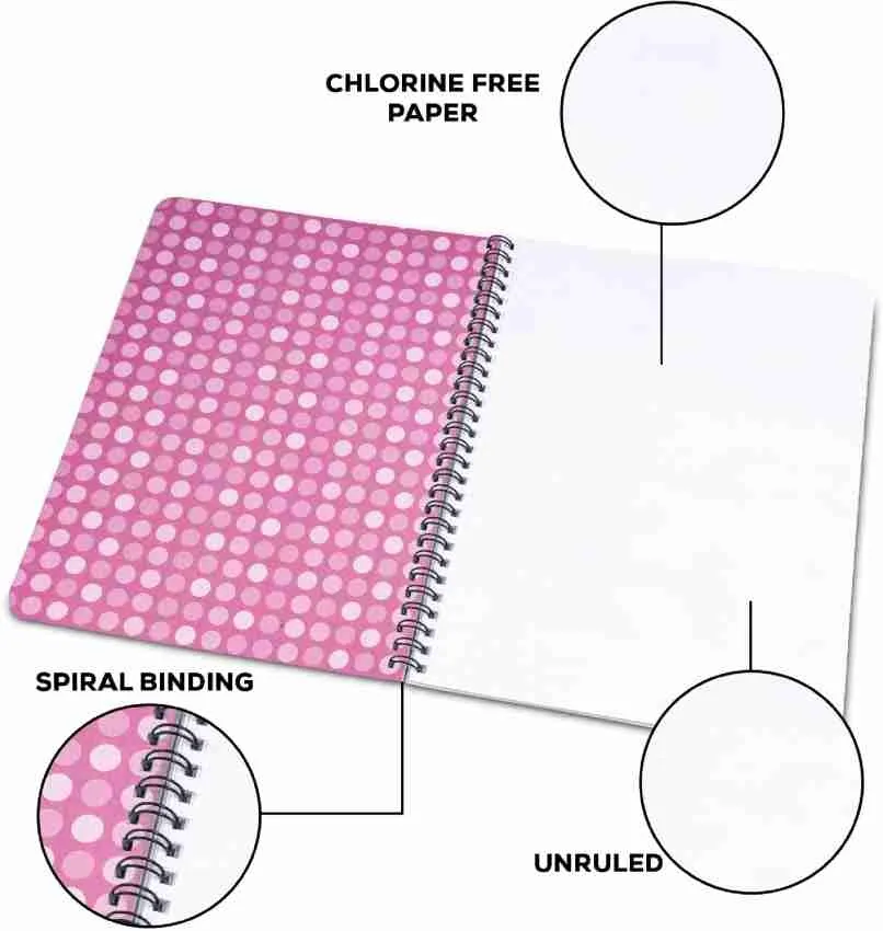 Classmate Pulse Notebook Soft Cover 6 Subject Spiral Binding Notebook Unruled 29.7 X 21 cm 300 Pages Pack of 1