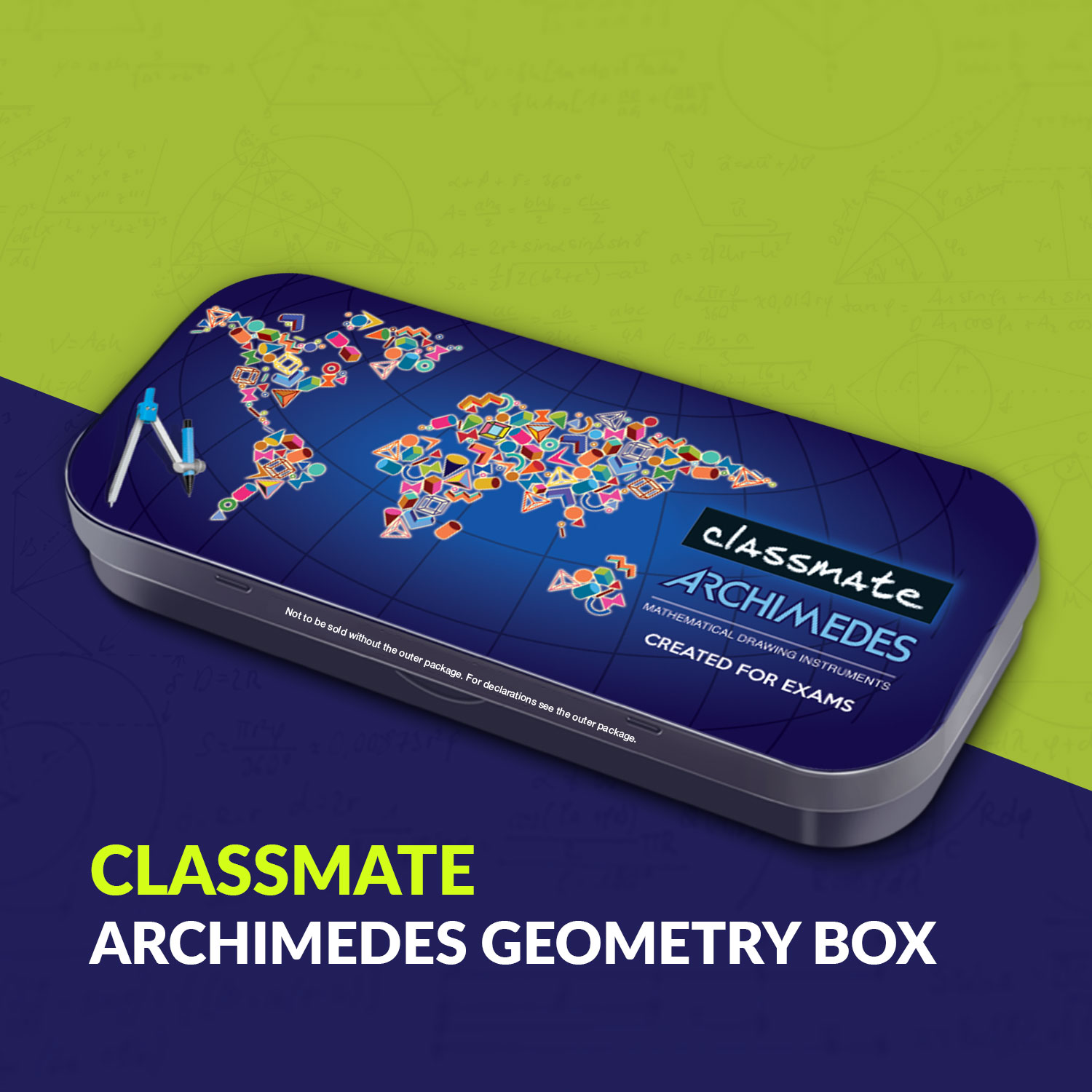 Classmate Archimedes Geometry Box