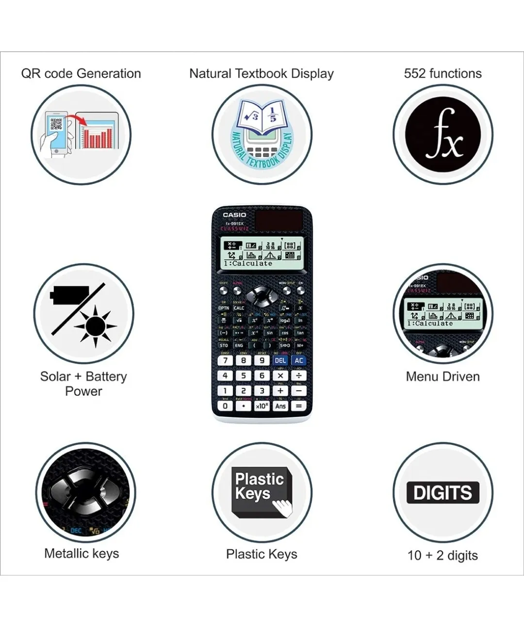 Casio Classwiz FX-991EX / 991MS Scientific Calculator
