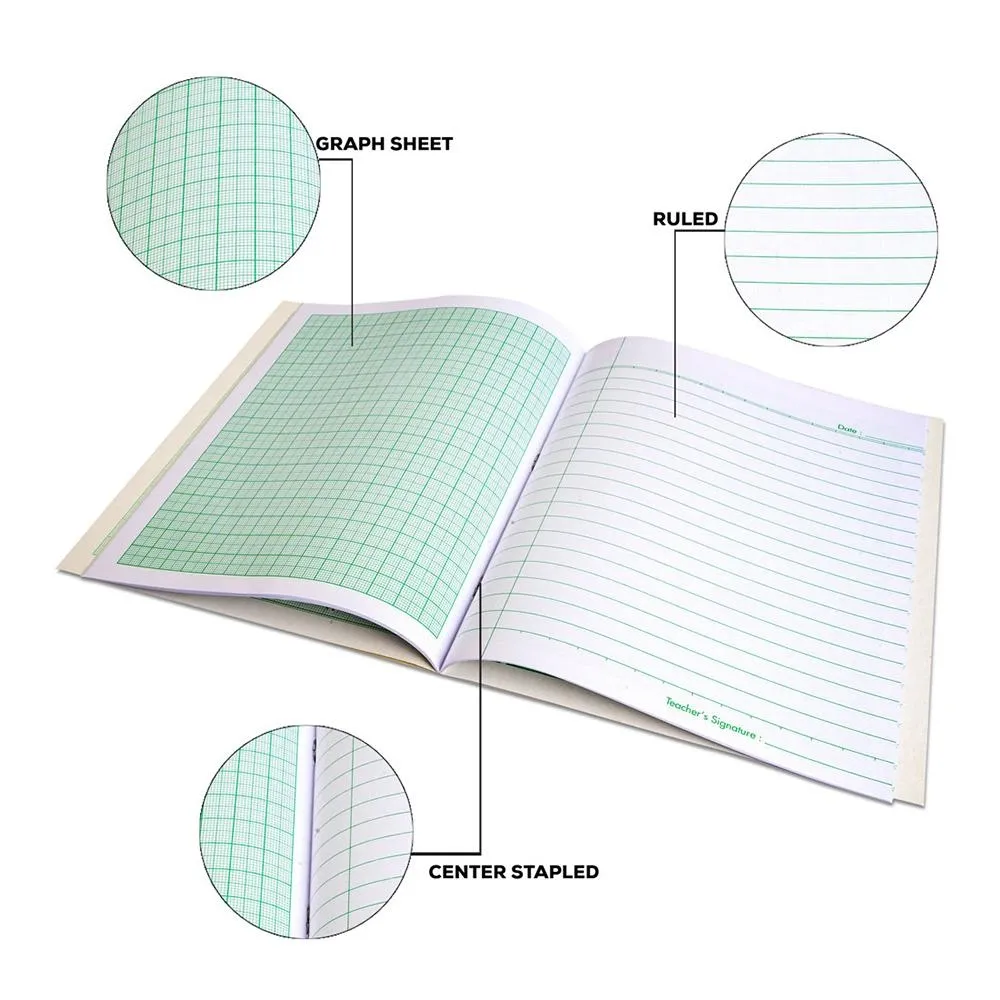 Classmate Graph Book 32 Pages Soft Cover 28X22 cm Square/Single Line Pack of 1