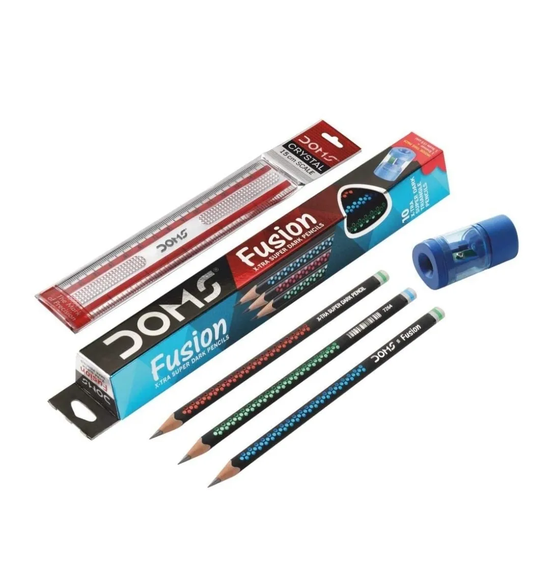 Doms Fusion Pencil Pack of 10 Pencils