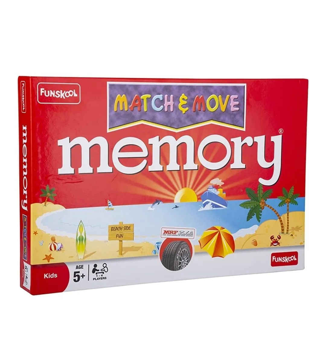 Funskool Match and Move Memory Game MultiColour