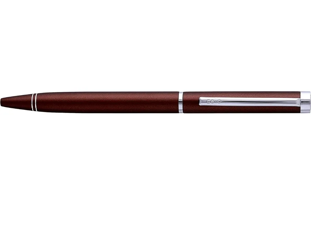 Cello Signature Indulge Ball Pen Blue Pen 0.7 mm Gift Pack of 1 Pen
