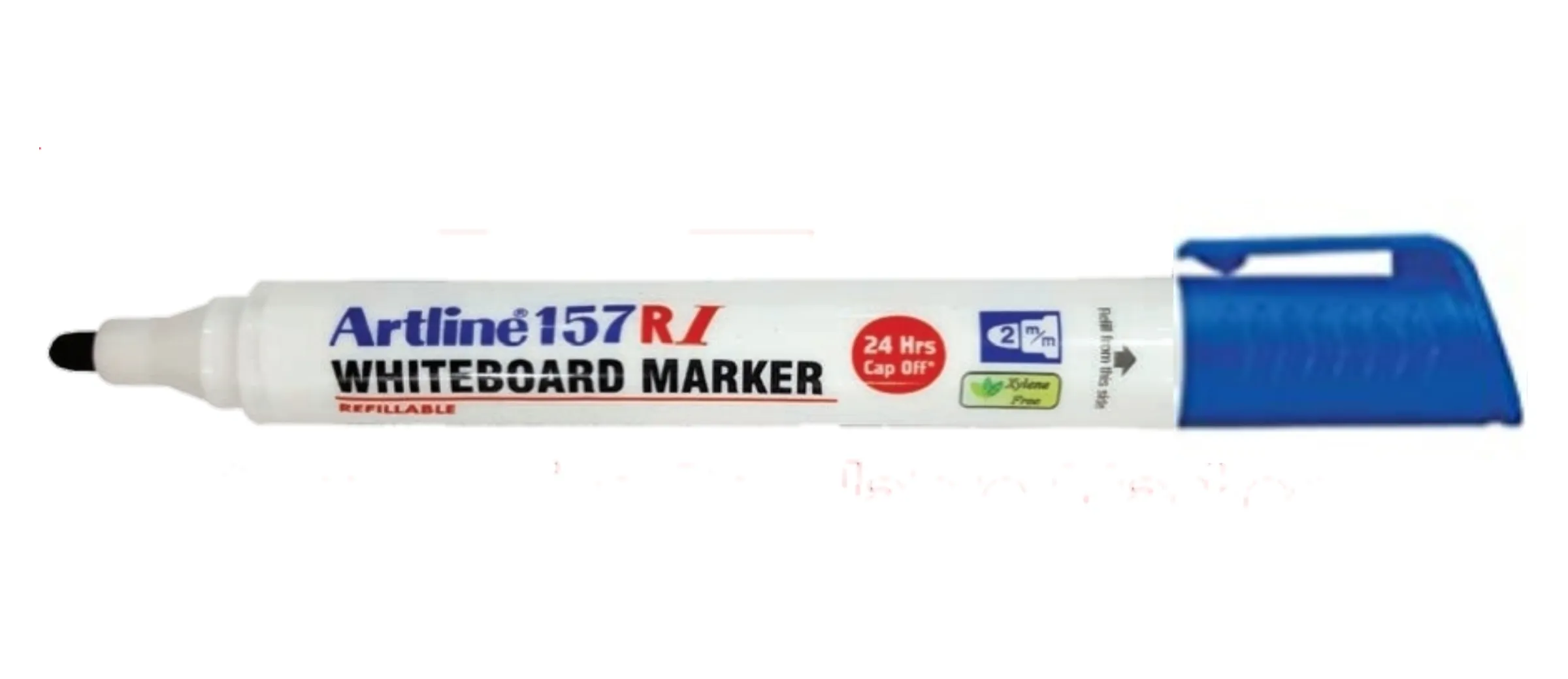 Artline White Board Marker 157 RI Refillable Blue Colour Pack of 5 Marker