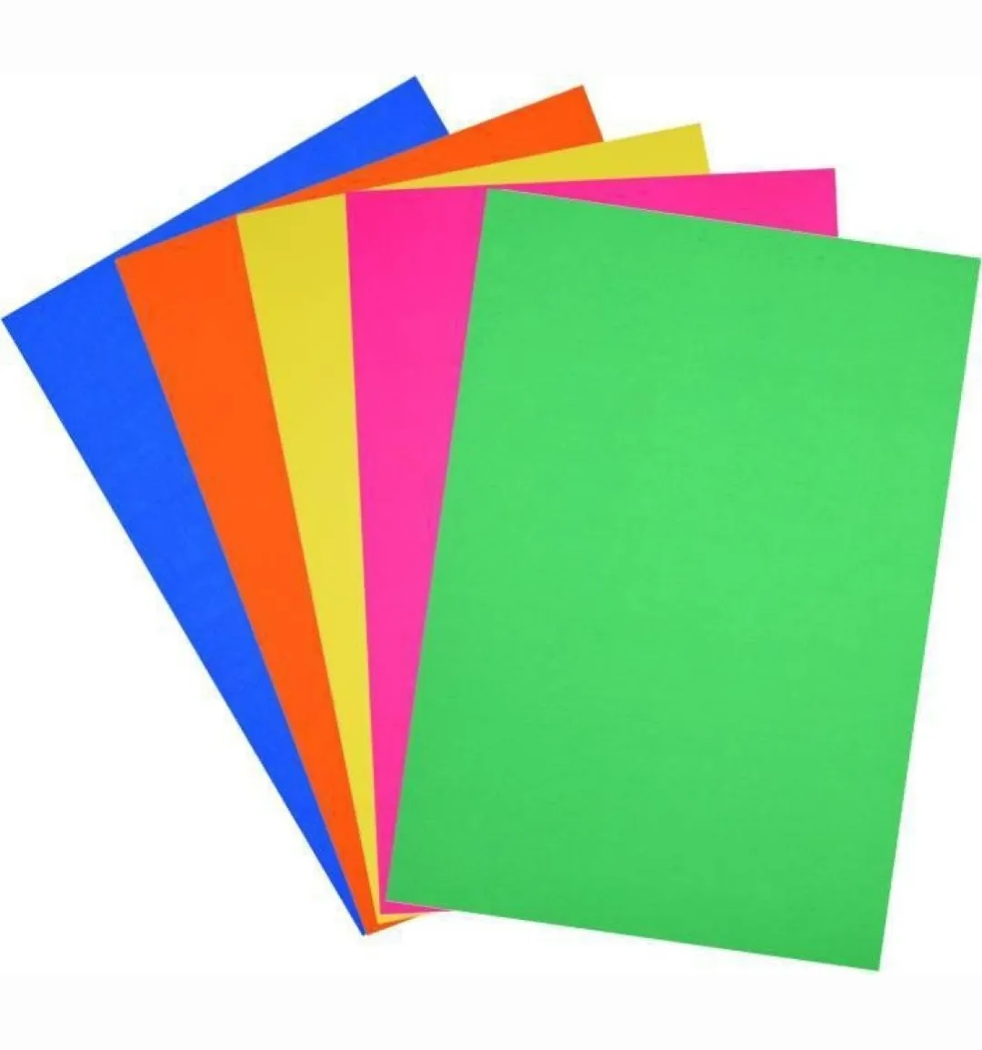 Lotus A4 Size Multi Use Paper Colorful Plain Paper 20 Sheets Pack