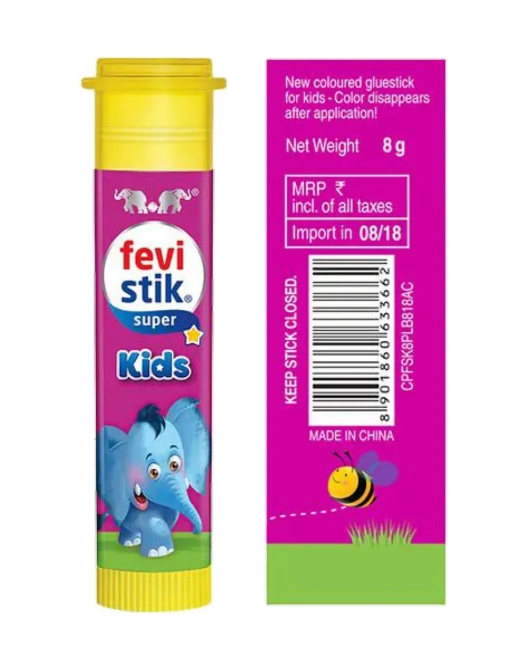 Pidilite Fevistik Super Kids Glue Stick – 8 gm Pack of 5