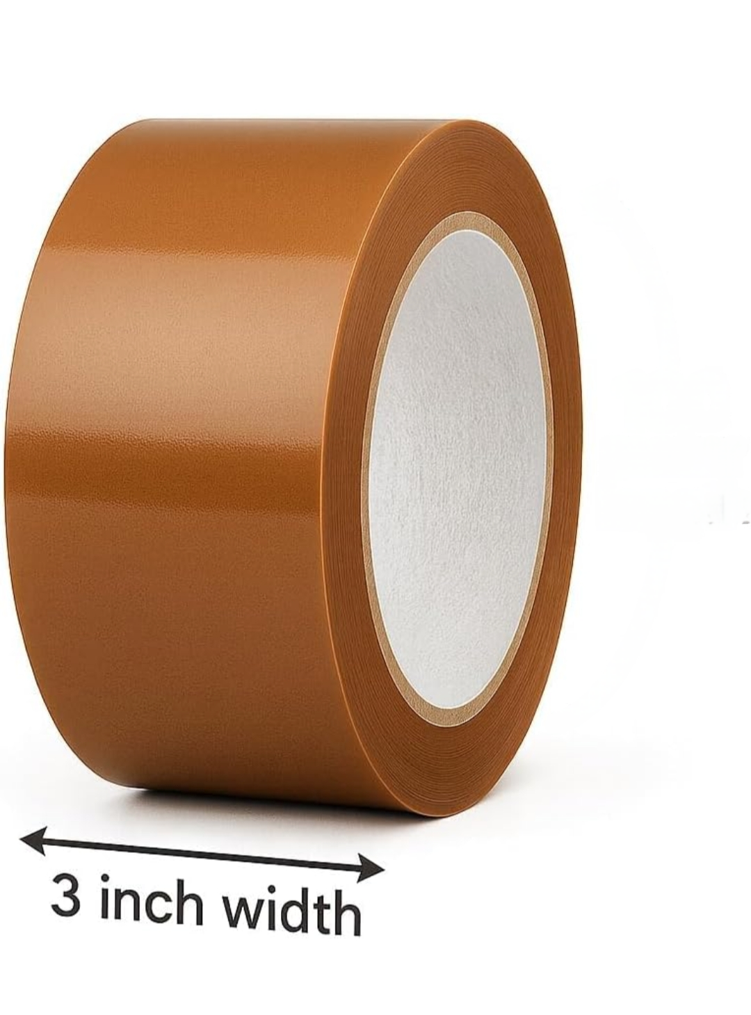 My Glue 30 Micron 3 Inch Brown packing Self Adhesive Tape, Premium Quality, 1 Pack of 4 Roll