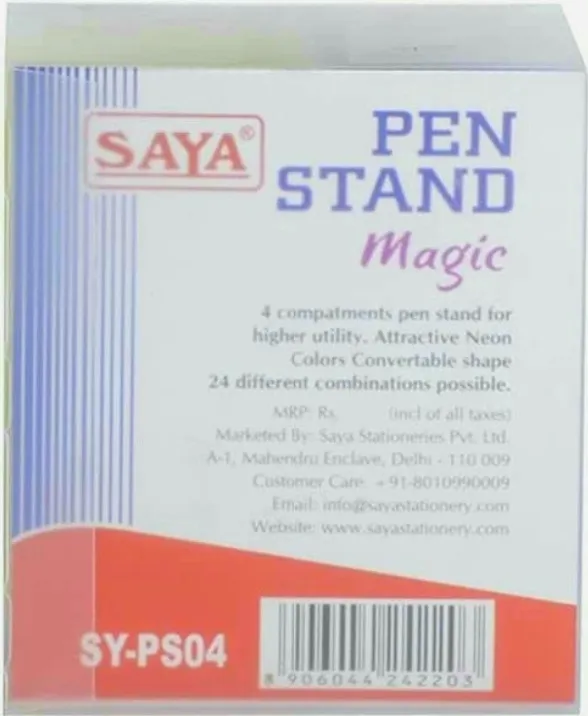 Saya Pen Stand Magic, SY-PS04, Multi Utility Desk Organizer, Pack of 1