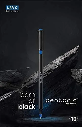 Linc Pentonic Gel Pen 0.6 mm Blue Pen Pack of 10 Pen
