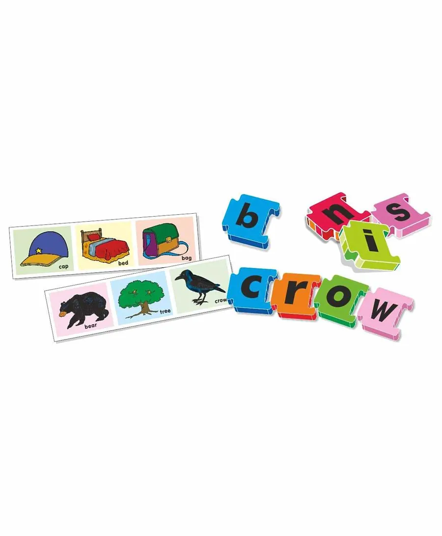 Creatives Link N Spell Puzzle Multi Colour 50 Plastic Letters
