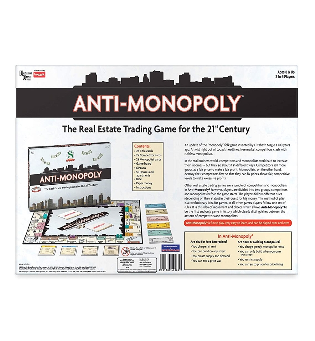 Funskool Anti Monopoly Trading Game