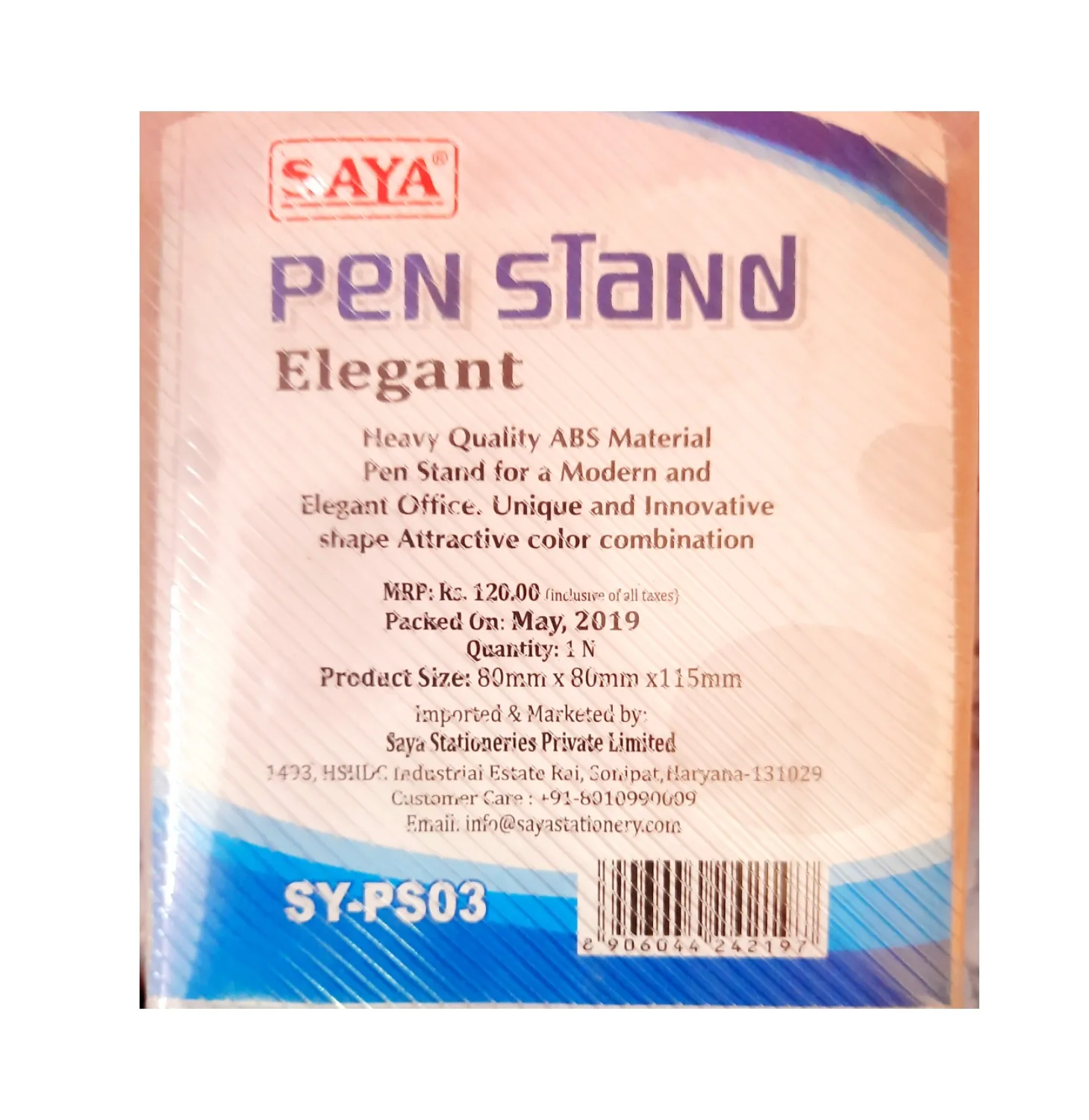 Saya Pen Stand Elegant, SY - PS03, Multi Function, Multi Color, Desk Organizer Pack of 1