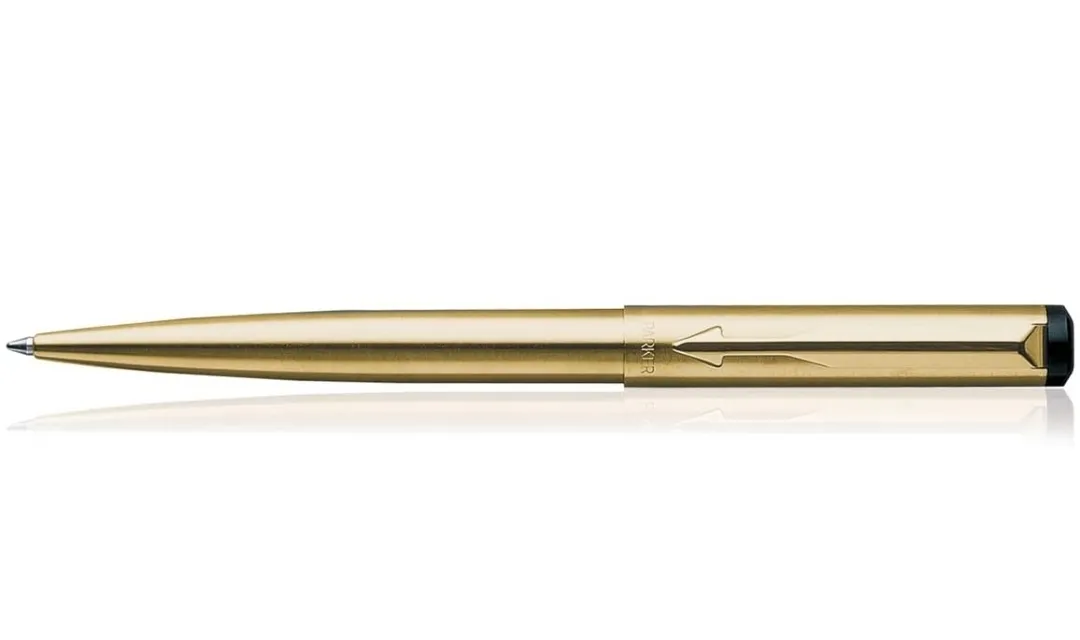 Parker Vector Gold Ball Pen + Key Chain (Pack of 1)