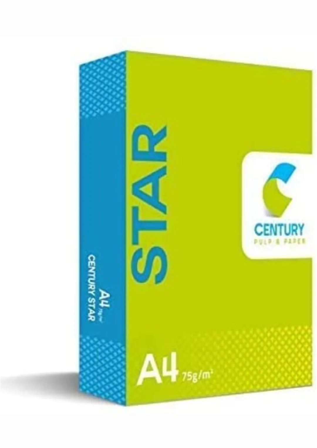 Century Star Copier  Paper A4 Size Paper 75 GSM 500 Sheet Pack of 2
