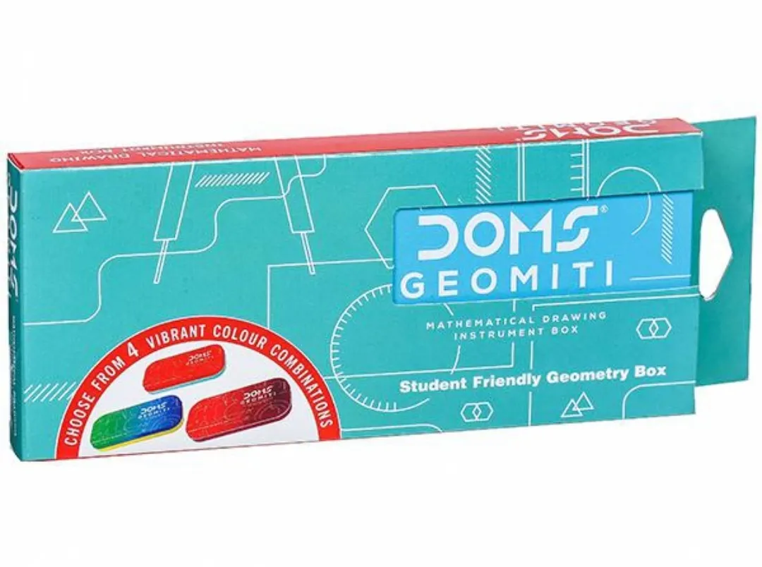 Doms Geomiti Mathematical Drawing Instrument geometry box