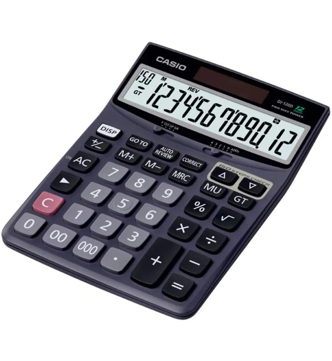 Casio DJ-120D Desktop Calculator