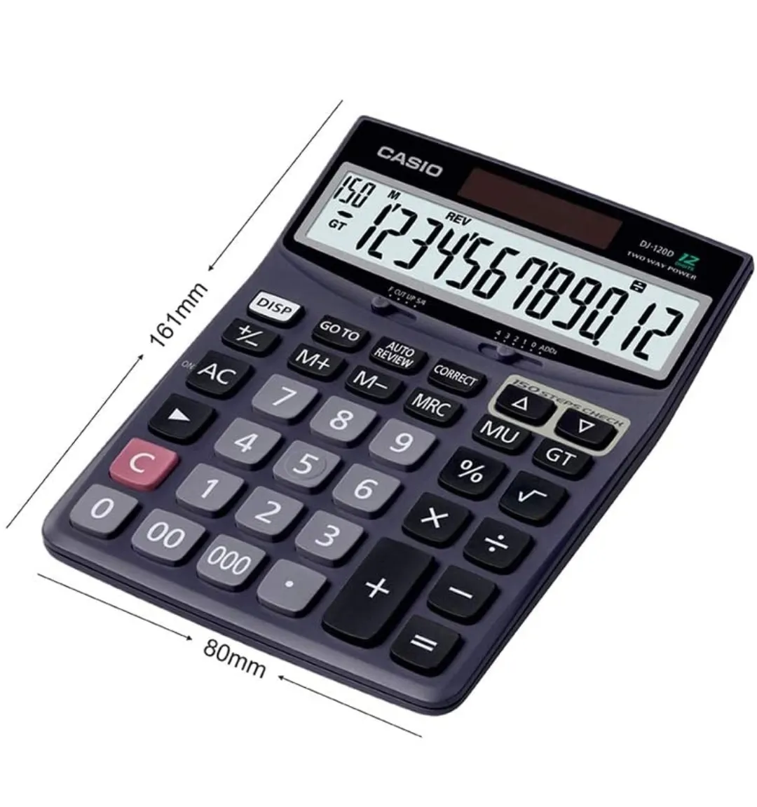 Casio DJ-120D Desktop Calculator