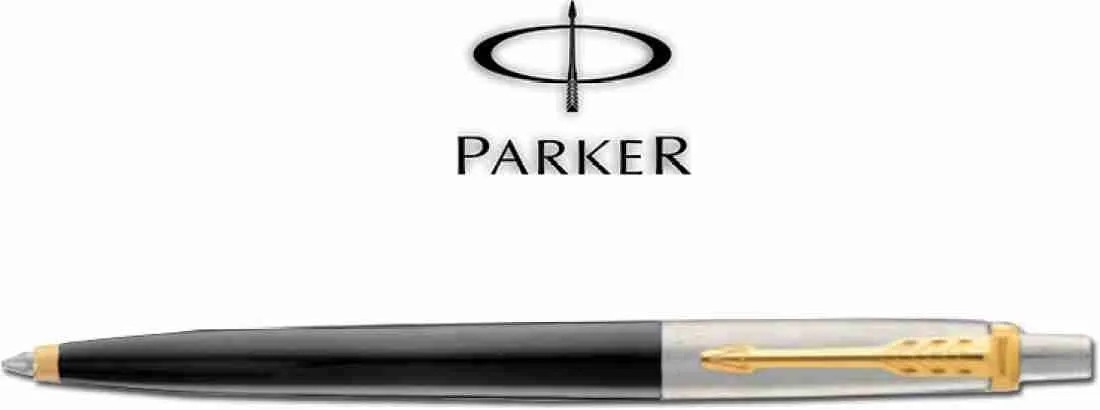 Parker New Jotter Standard Gold Trim Ball Pen  Pack of 1